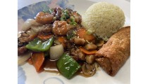 # 0.Weekly Lunch Specials : Teriyaki Trio  $10.75